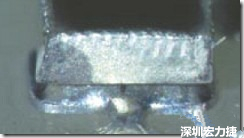 不沾錫，空焊不沾錫