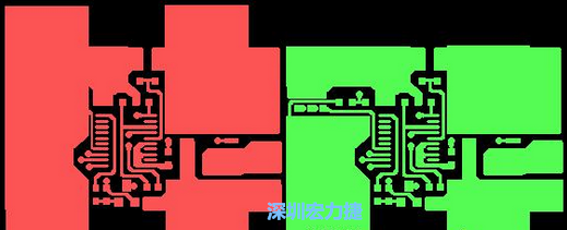 此操作可使文件中大部分的焊盤輸出后仍為焊盤，不會成為線性焊盤，并且不會產生像下圖一樣的短路情況
