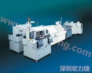 VAi 6300自動焊球貼放系統(tǒng)、回流焊爐、回流焊后的清洗機和材料運送設備
